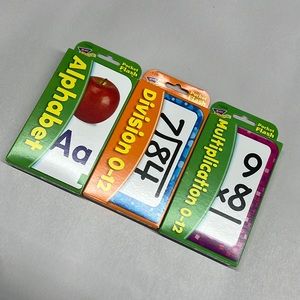 Kids Learning Pocket Flash Cards Bundle - NEW